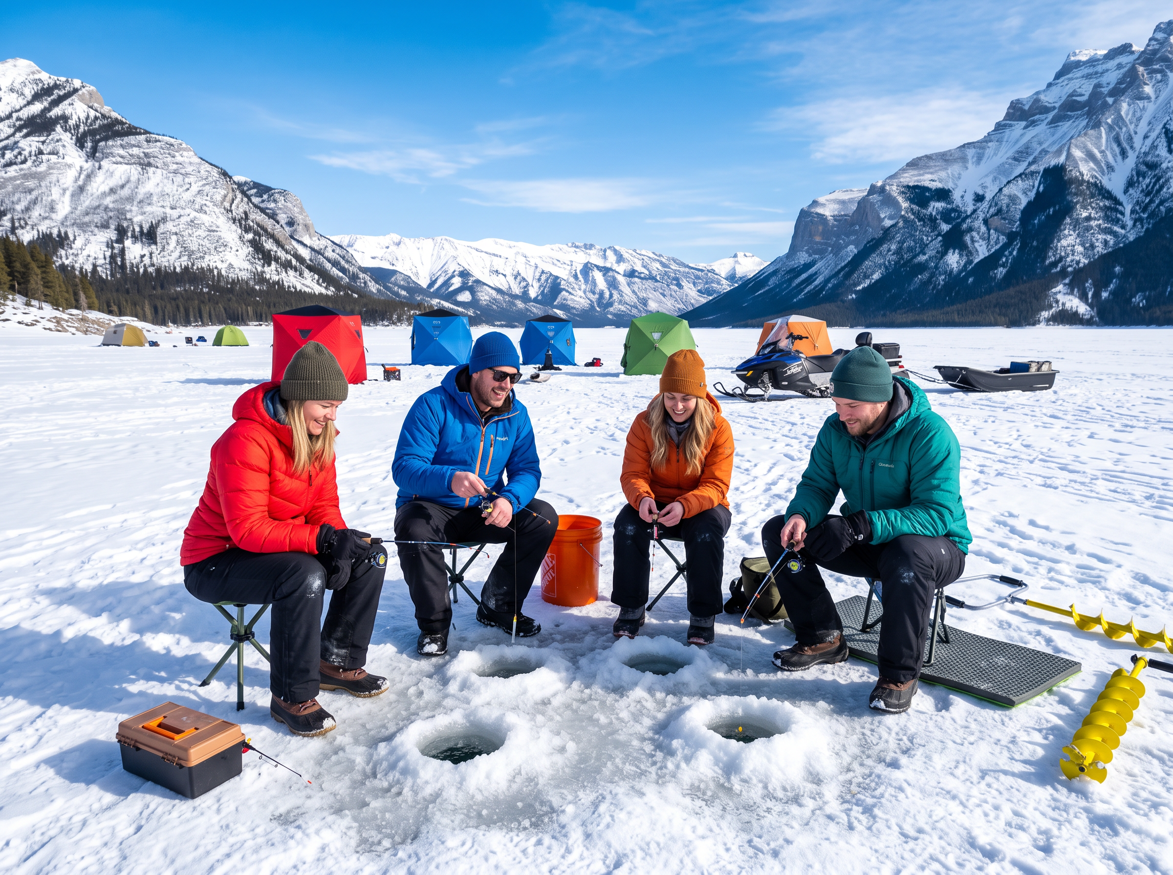 Full Day Ice Fishing Experience